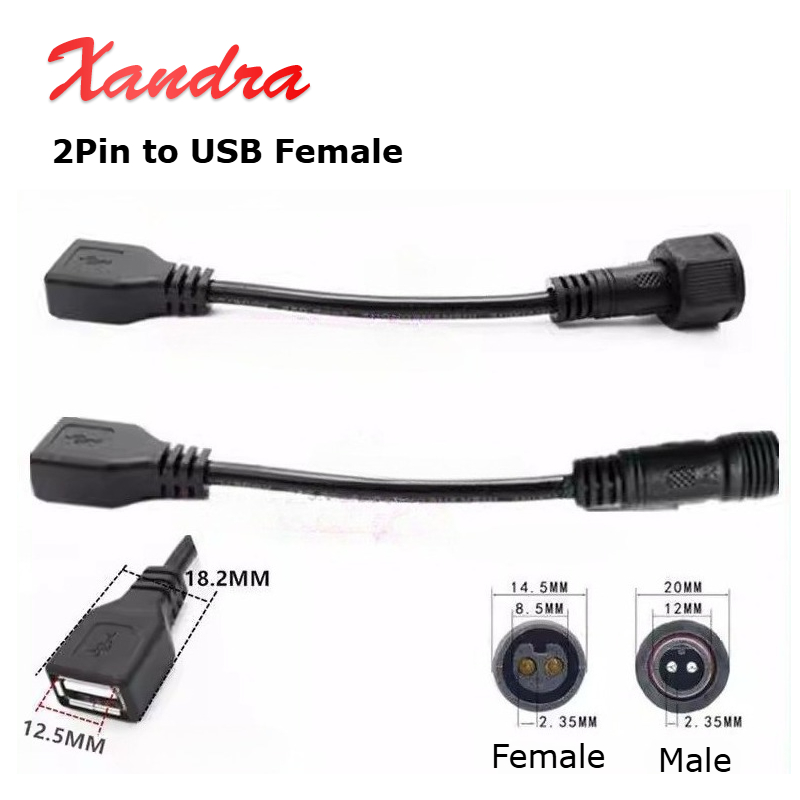 Outdoor Lighting Connectors - 태양광 패널용 실외 방수 2핀 USB
