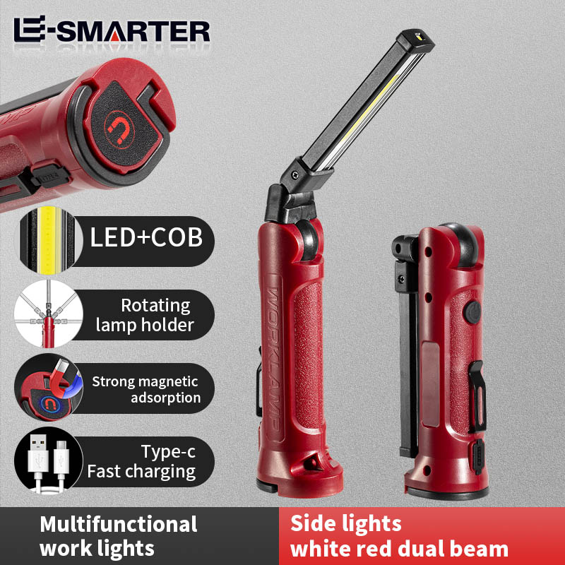Outdoor Lighting House - COB LED 작업 조명 충전식 접이식
