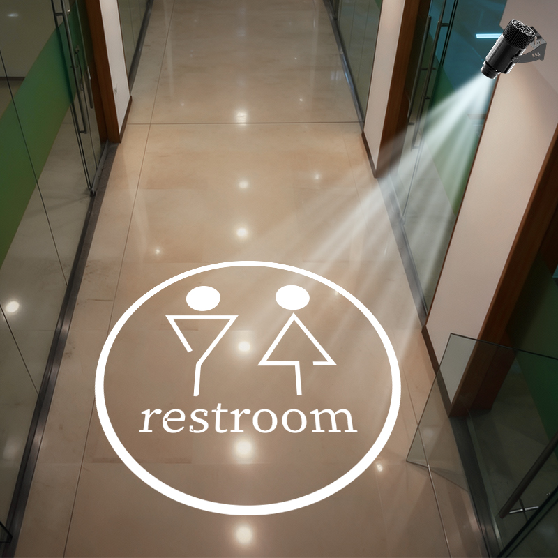 Outdoor Lighting Logo - STLF 로고 프로젝터 무료 맞춤형 광고