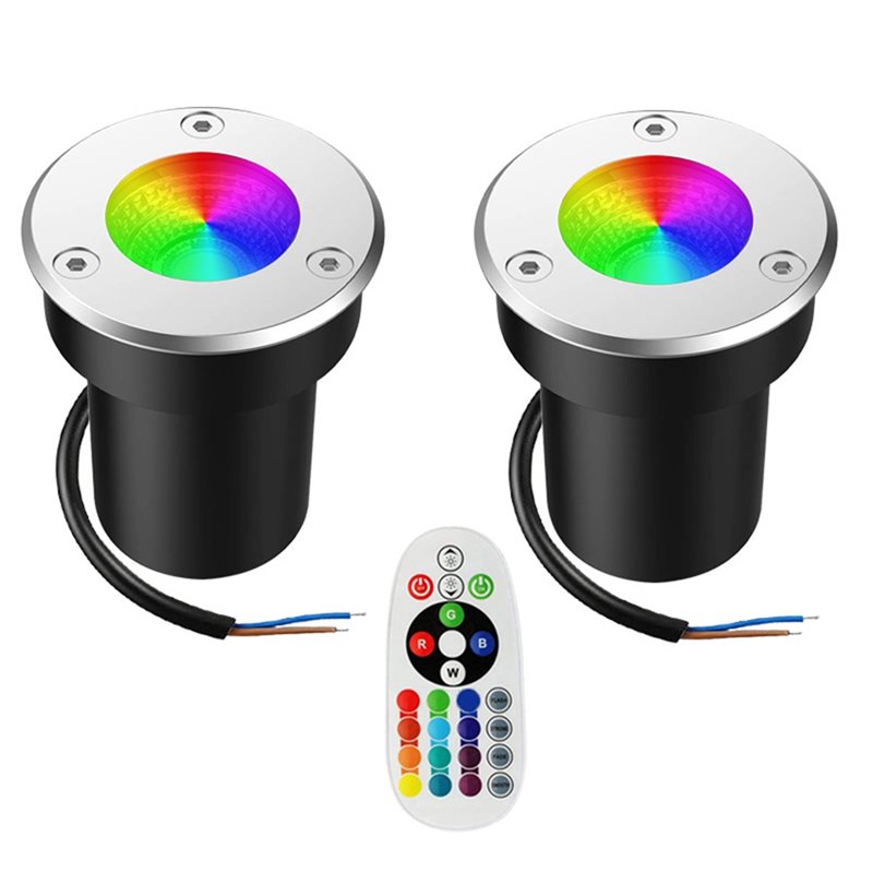Outdoor Lighting Voltage - A01F-야외용 12V RGBW 지중등 3W 컬러