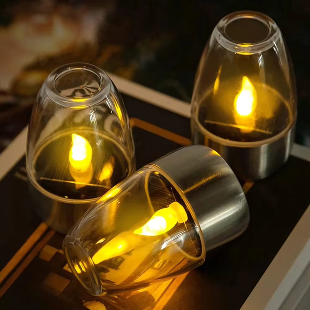 Outdoor Lighting For Gazebo - LED 스테인레스 스틸 태양 촛불 조명