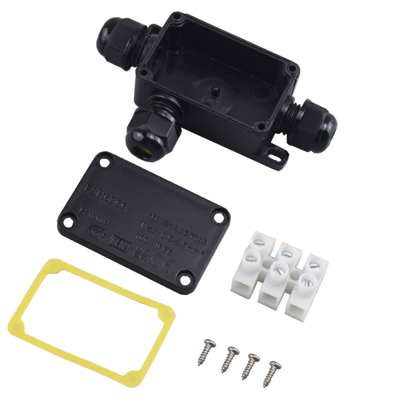 Outdoor Lighting Connectors - 3방향 야외 방수 IP66 전기 케이블