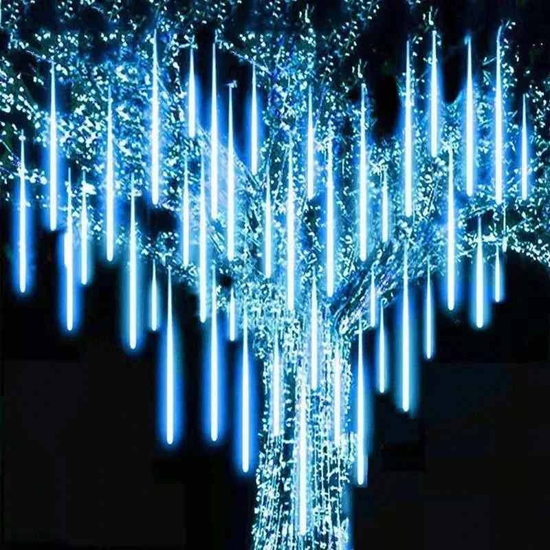 Outdoor Lighting Effects - 방수 유성우 비 LED 스트링 조명,