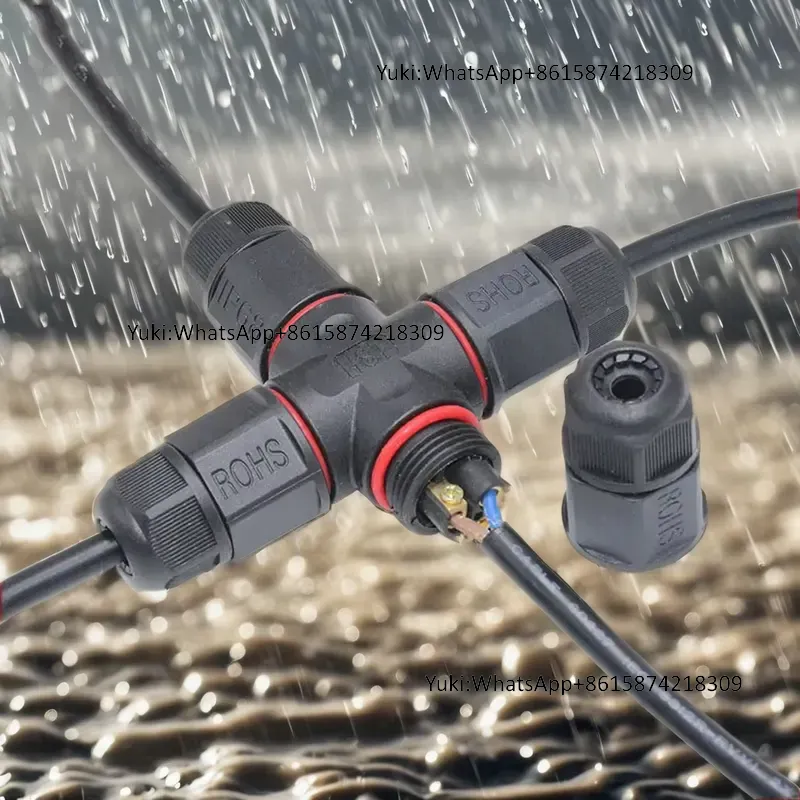 Outdoor Lighting Connectors - IP68 방수 케이블 T탭 전기 커넥터