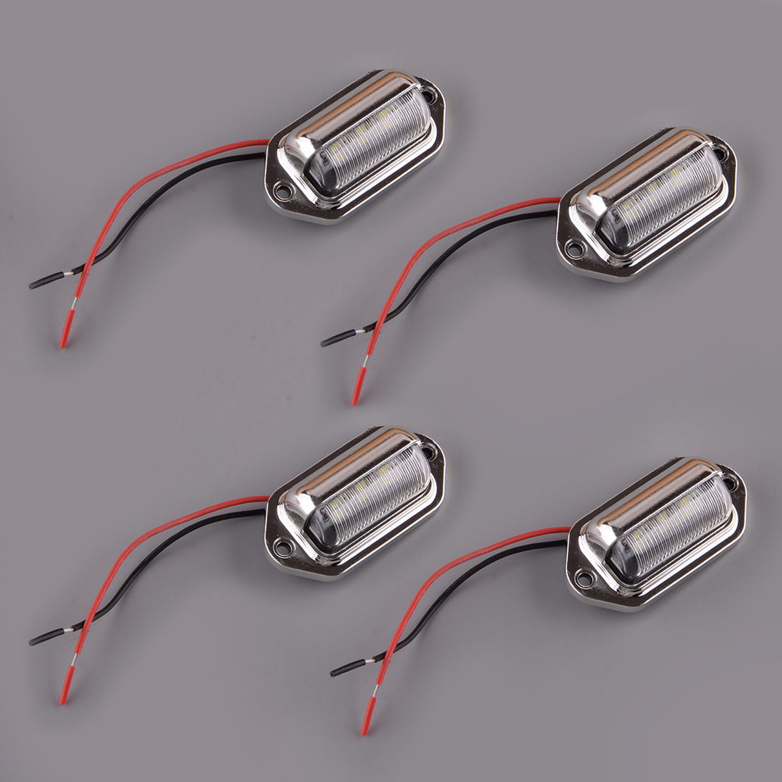 Outdoor Lighting Deck - 4개 방수 LED 데크 조명, 선미