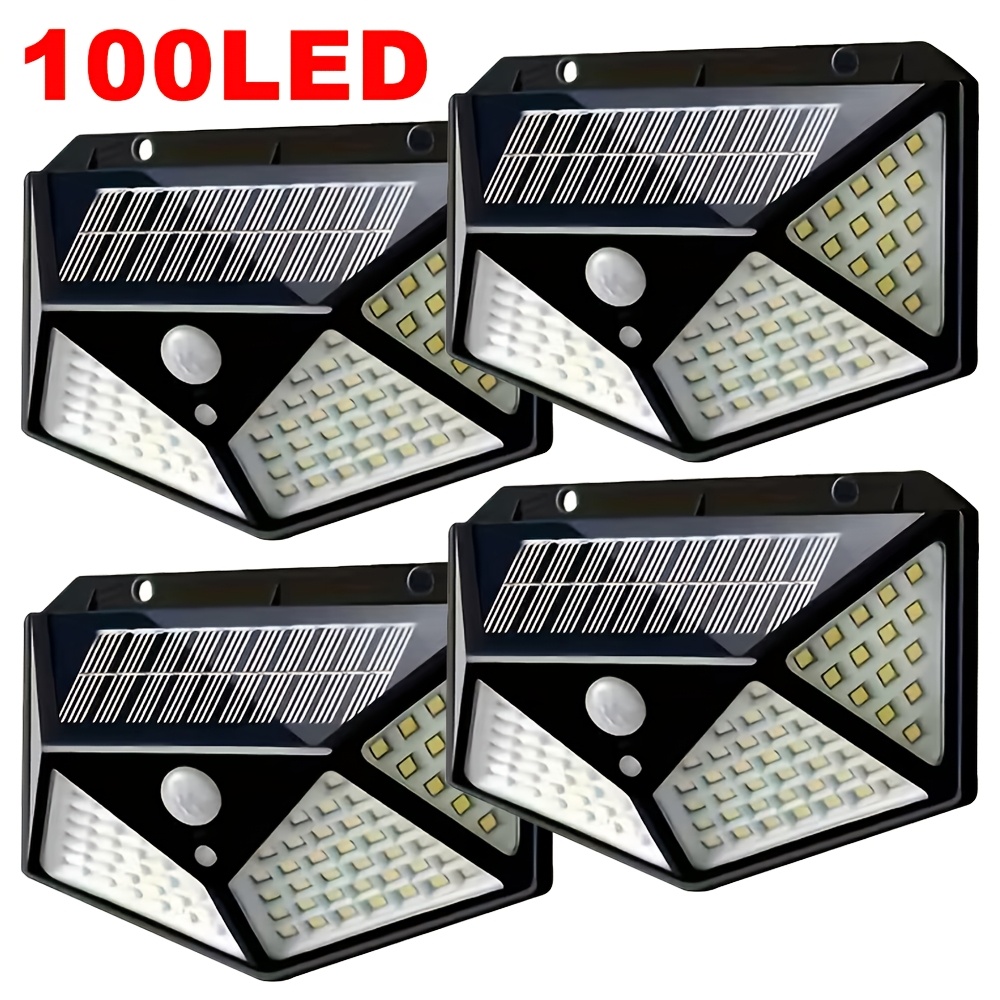 Outdoor Lighting For Patio - 100LED 야외 태양광 정원등, 모션 센서