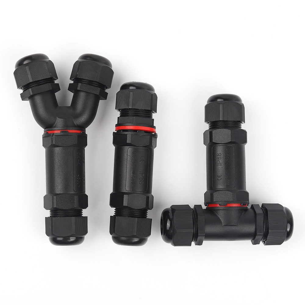 Outdoor Lighting Connectors - IP68 M20/M25 방수 커넥터 I/Y/T형 LED