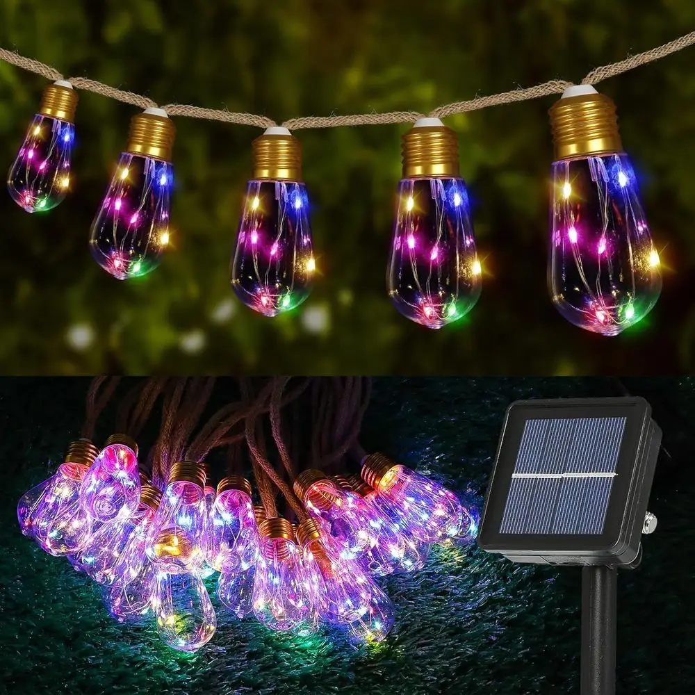 Outdoor Lighting Vintage - 야외용 스트링 조명 24T 빈티지 로프