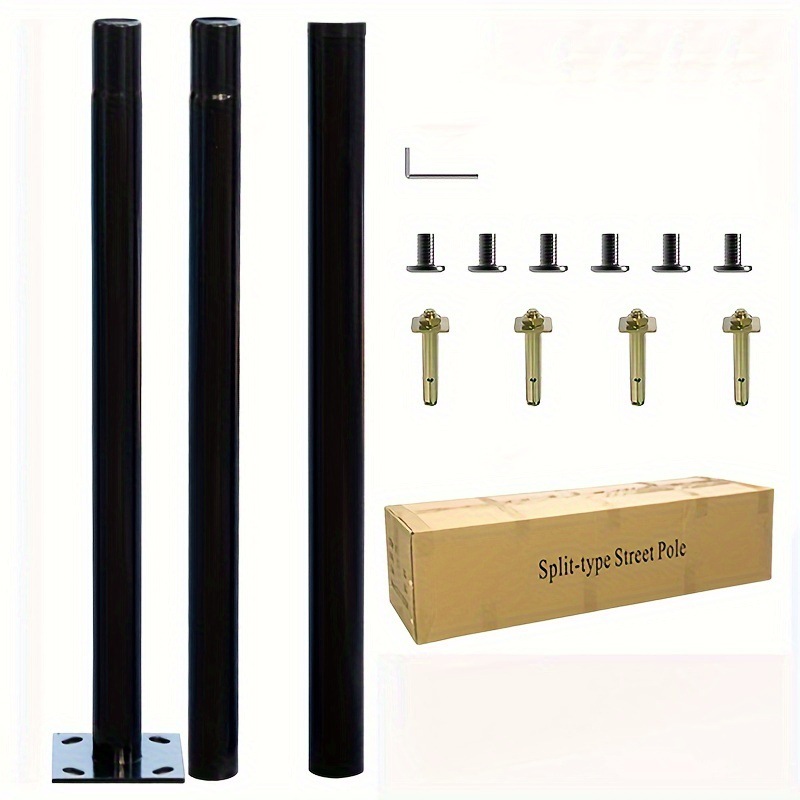 Outdoor Lighting Pole - 3m 태양광 야외 분리형 램프 기둥