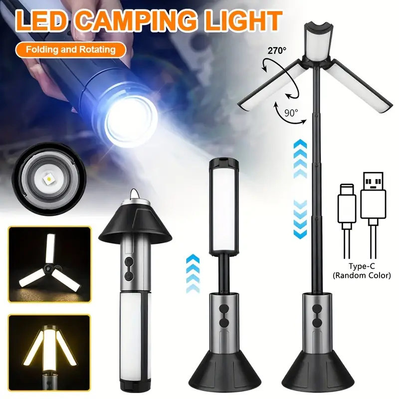 Outdoor Lighting Pole - 다기능 캠핑 라이트 2 in 1
