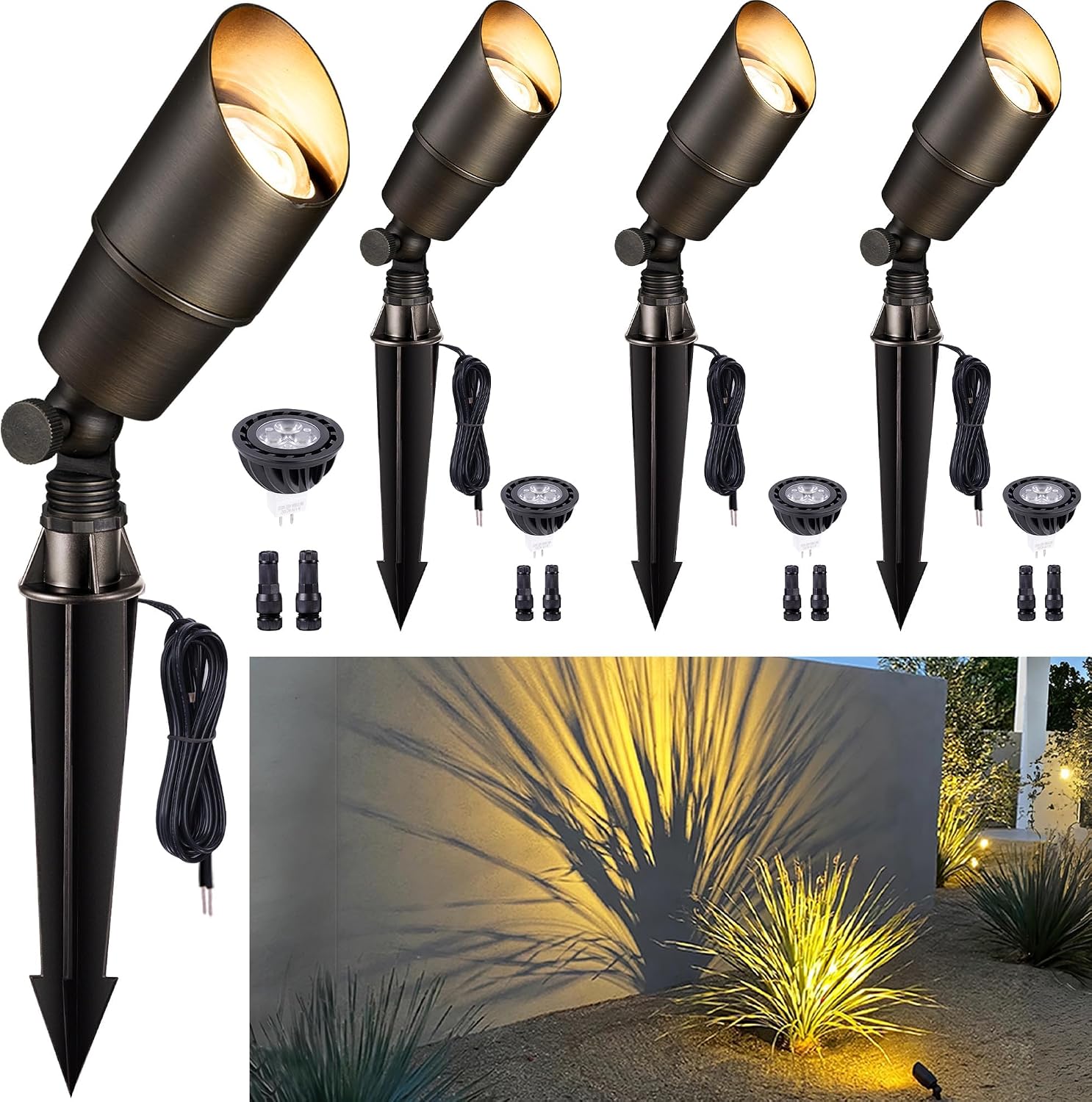 Outdoor Lighting Voltage - 황동 조경 조명 야외 저전압 스포트라이트