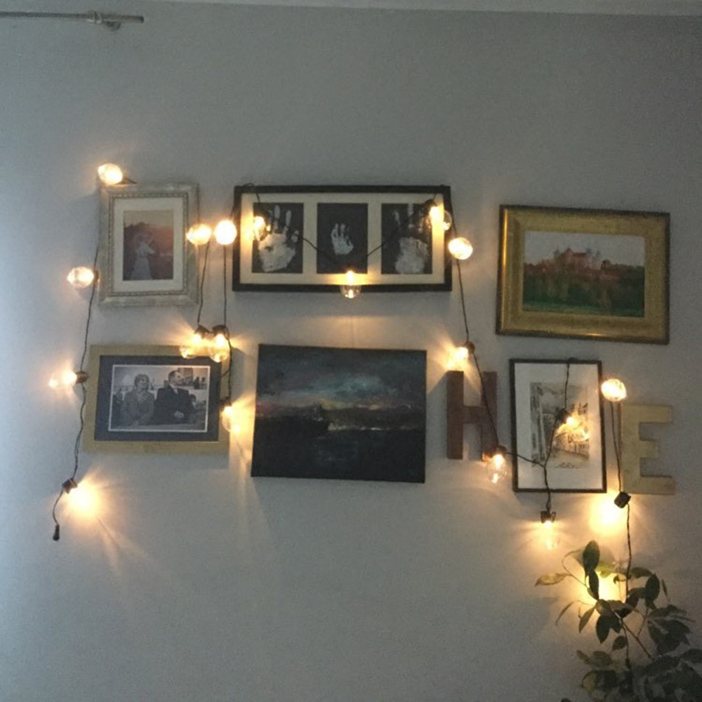전구 문자열 조명 분명 공 빈티지 전구 실내/실외 교수 - Outdoor Lighting Vintage 리뷰 및 가격