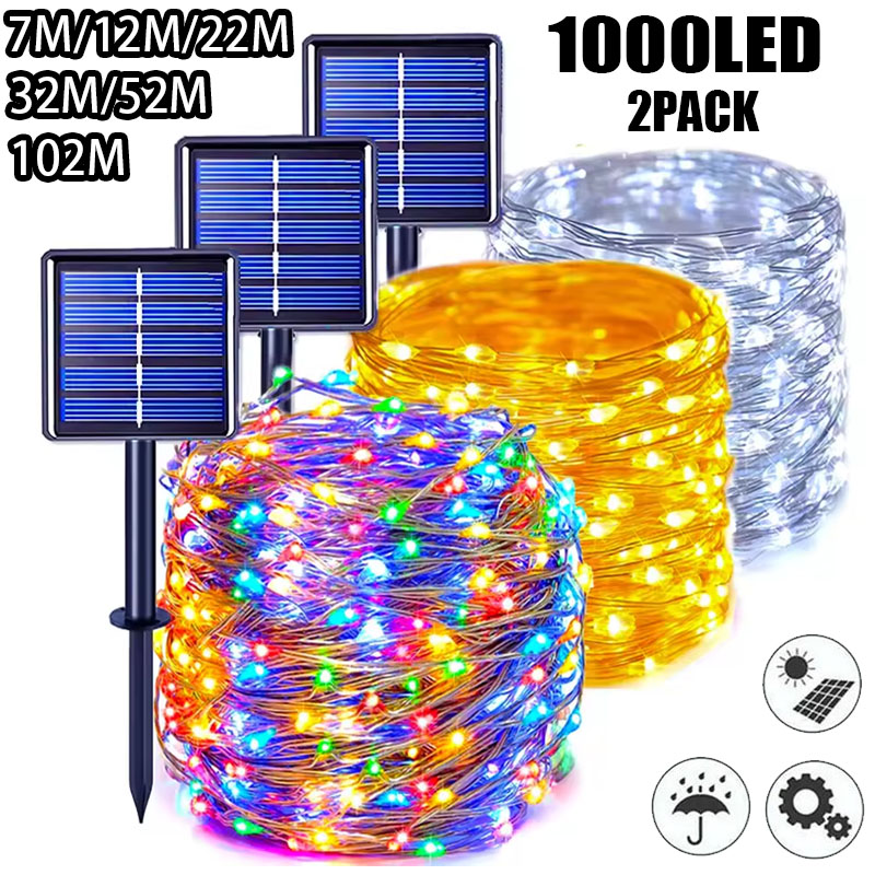 태양 문자열 야외 LED 빛 정원 요정 조명 7m/12 - Outdoor Lighting Battery Powered 리뷰 및 가격