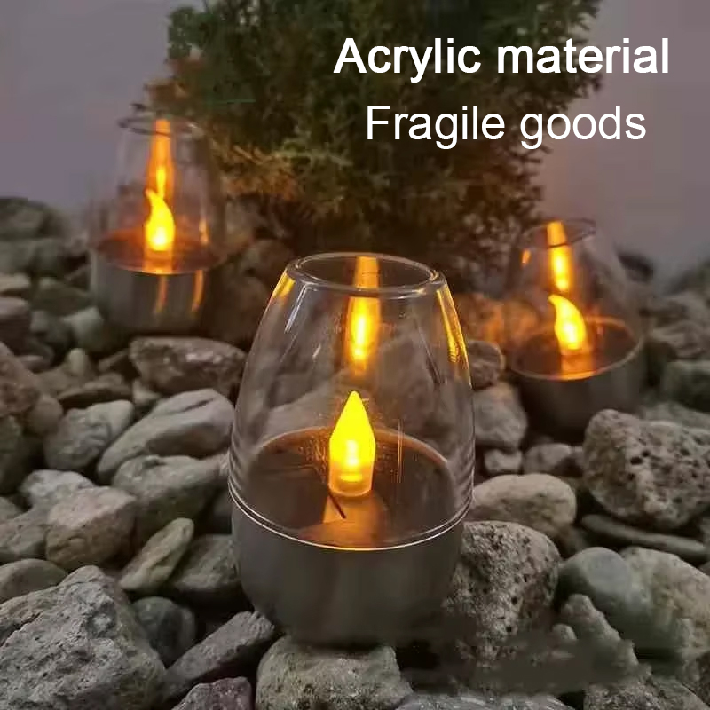 LED 태양 양초 빛 Flameless 충전식 야간 조 - Outdoor Lighting For Gazebo 리뷰 및 가격