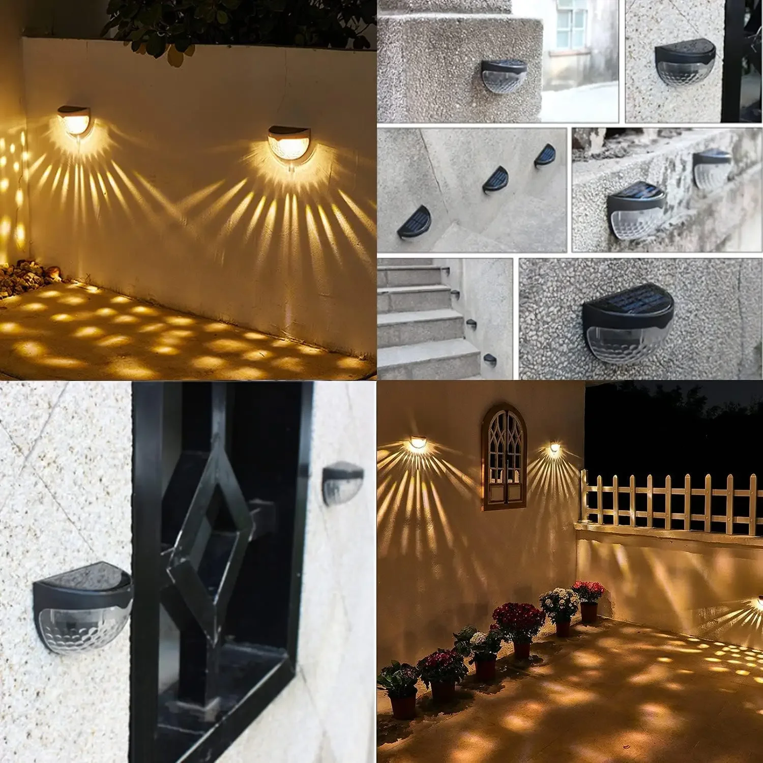 LED 태양광 야외 벽등 에너지 정원등 방수 태양광 울 - Outdoor Lighting For Gazebo 리뷰 및 가격