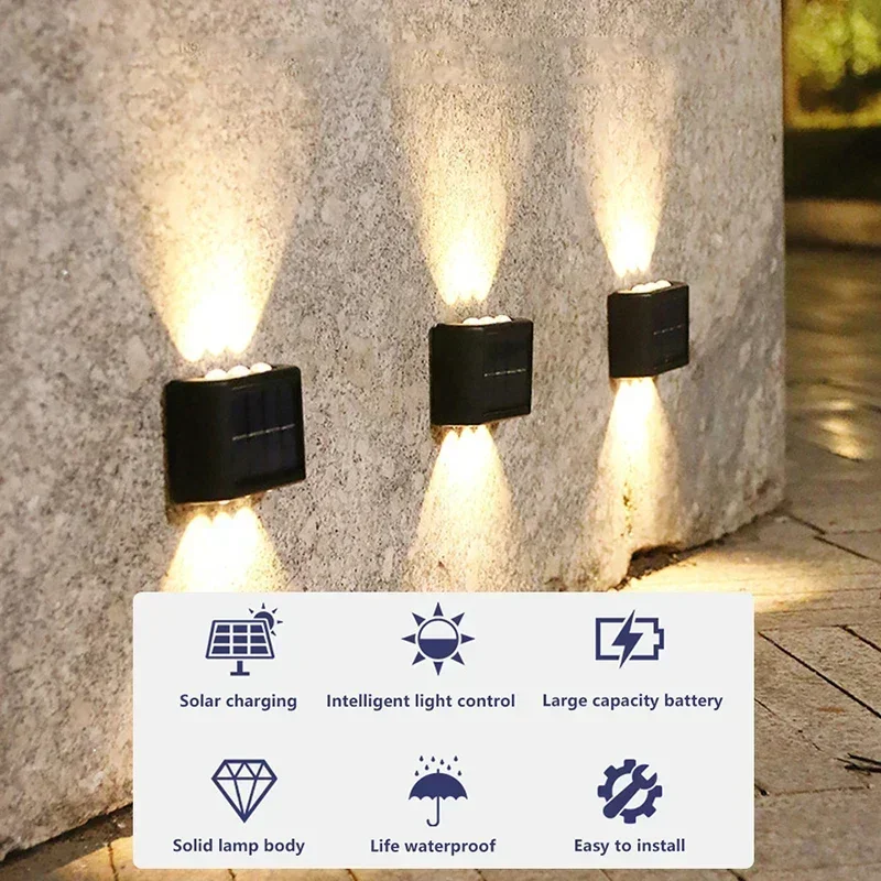 LED 태양광 조명 야외 방수 솔라 벽등 위아래 발광  - Outdoor Lighting Waterproof 리뷰 및 가격