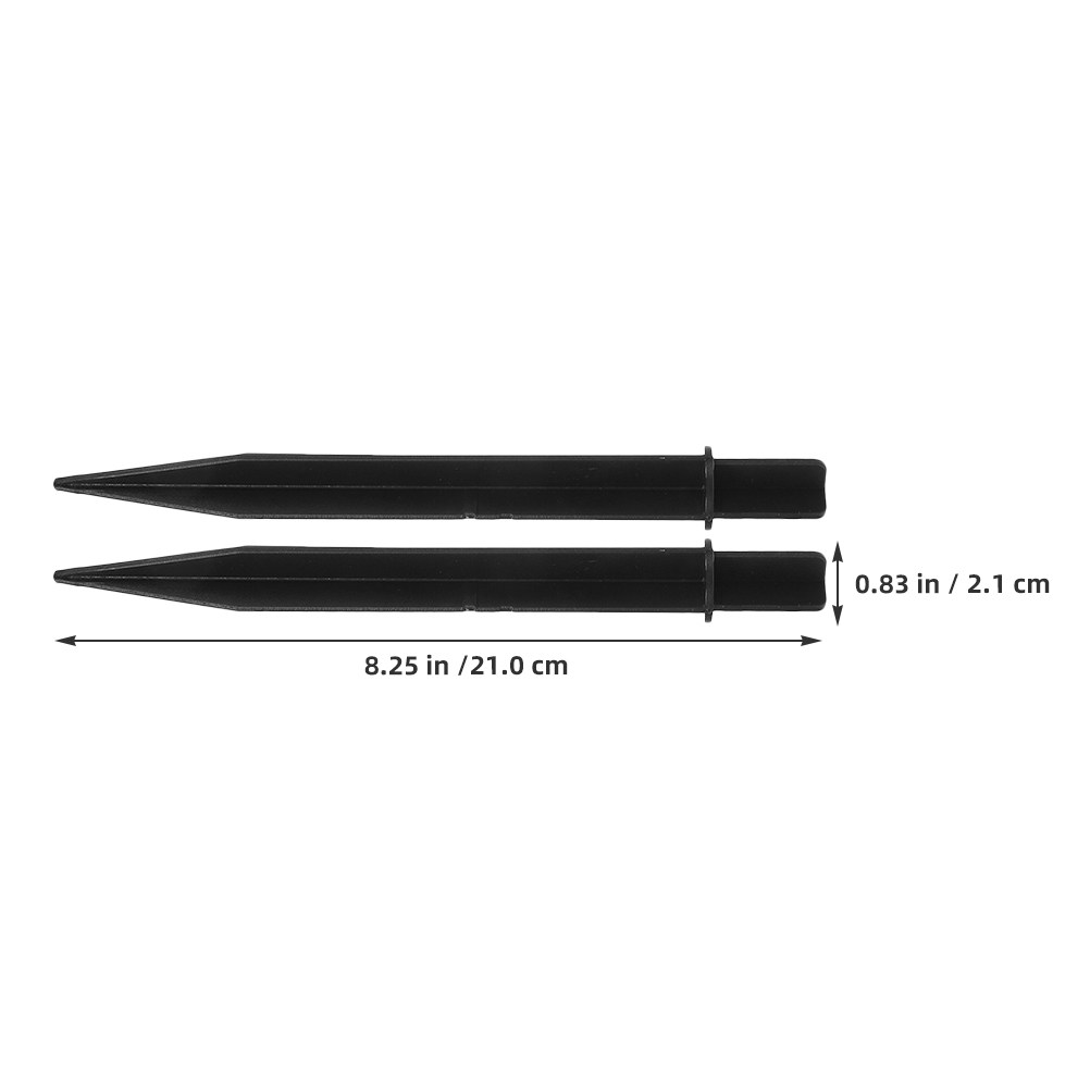 야외 조명용 15개 검정색 지지대 플라스틱 지지대 정원 - Outdoor Lighting For Garden 리뷰 및 가격