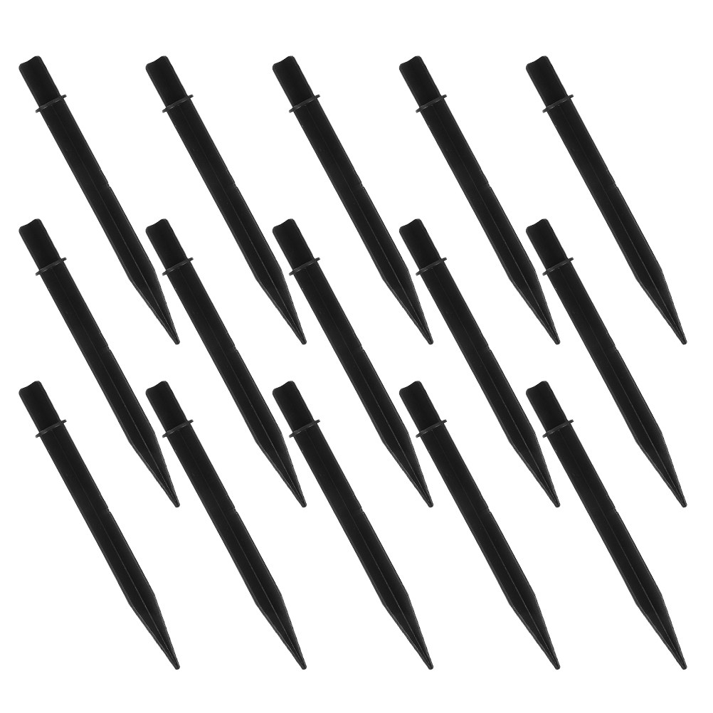 야외 조명용 15개 검정색 지지대 플라스틱 지지대 정원 - Outdoor Lighting For Garden 리뷰 및 가격