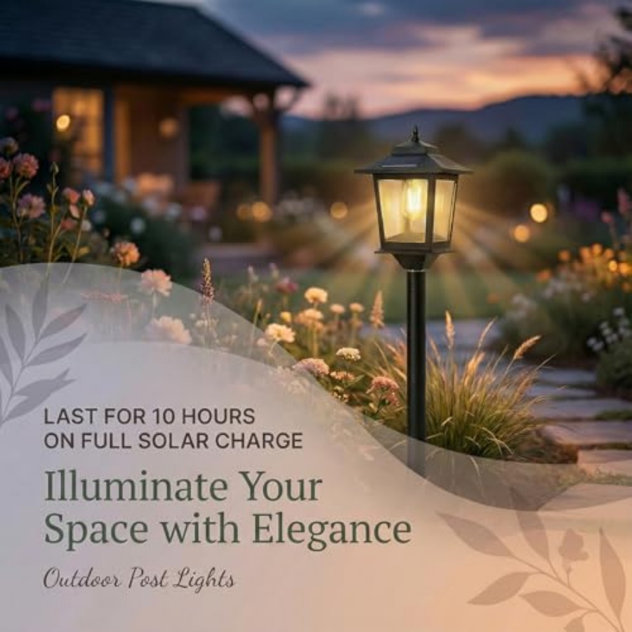 야외용 태양광 기둥 조명, 2개입 63인치 황혼에서 새 - Outdoor Lighting Waterproof 리뷰 및 가격