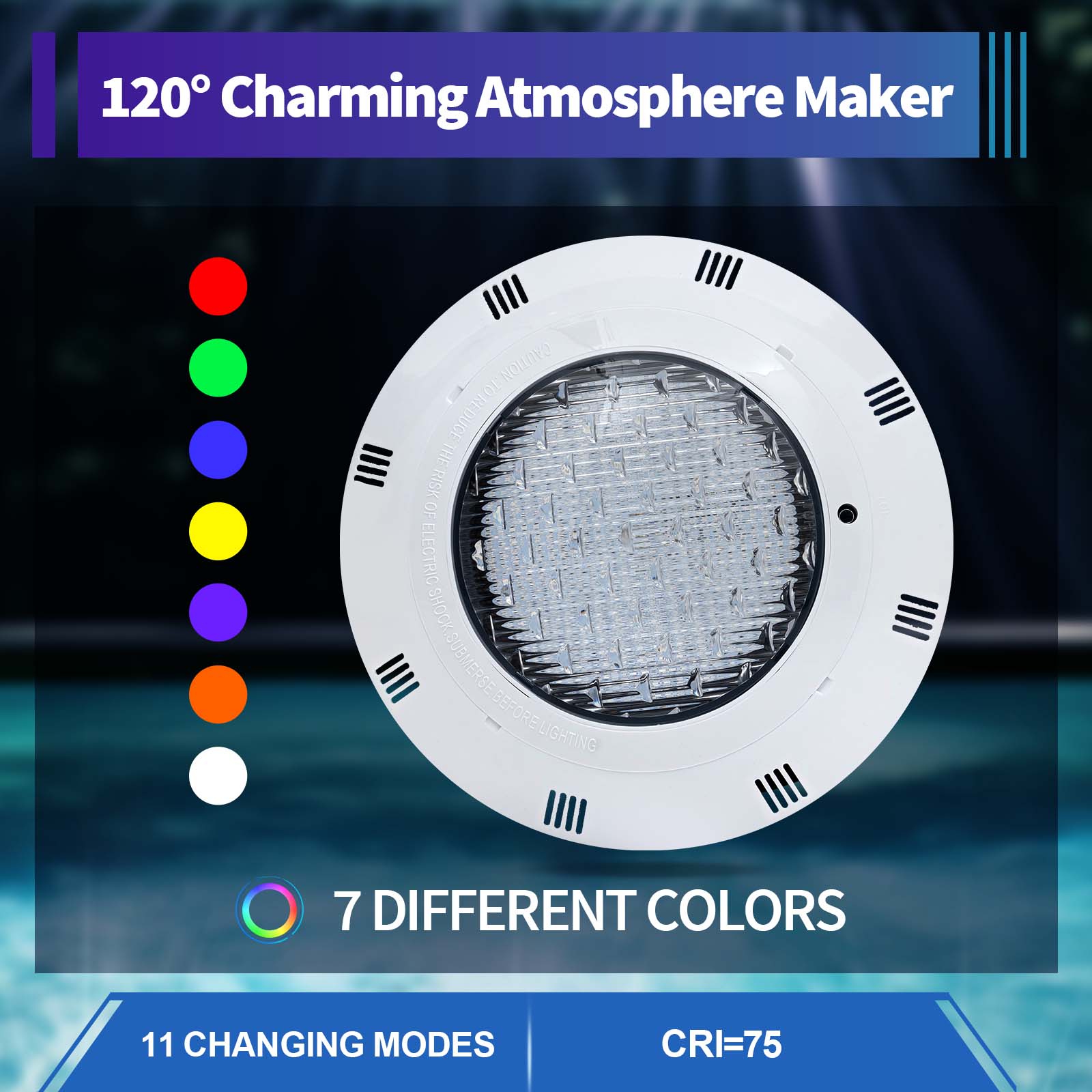 45W & 36W RGB LED 수영장 조명 IP68  - Pond Light Submersible 리뷰 및 가격