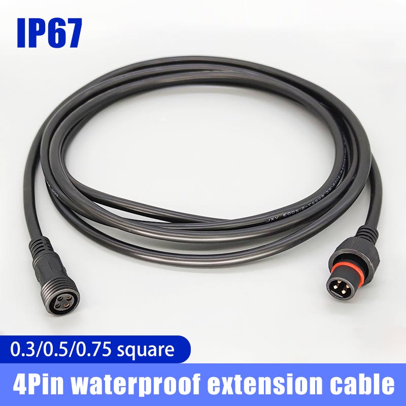 남성 Famale 플러그 케이블 4Pin 방수 IP67 - Outdoor Lighting Connectors 리뷰 및 가격