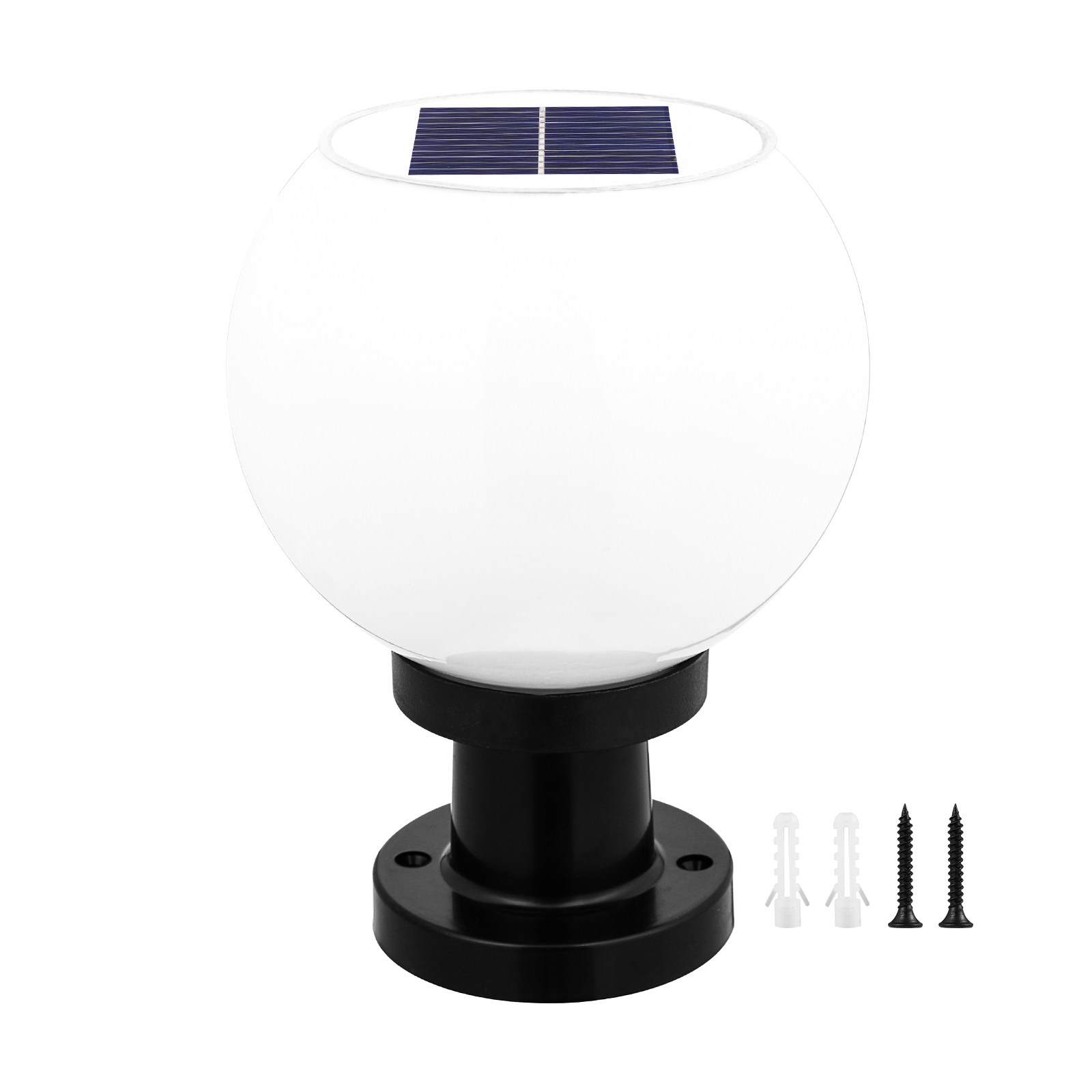 1. 태양광으로 작동하는 둥근 LED 벽걸이 조명, 흰 - Outdoor Lighting Battery Powered 리뷰 및 가격