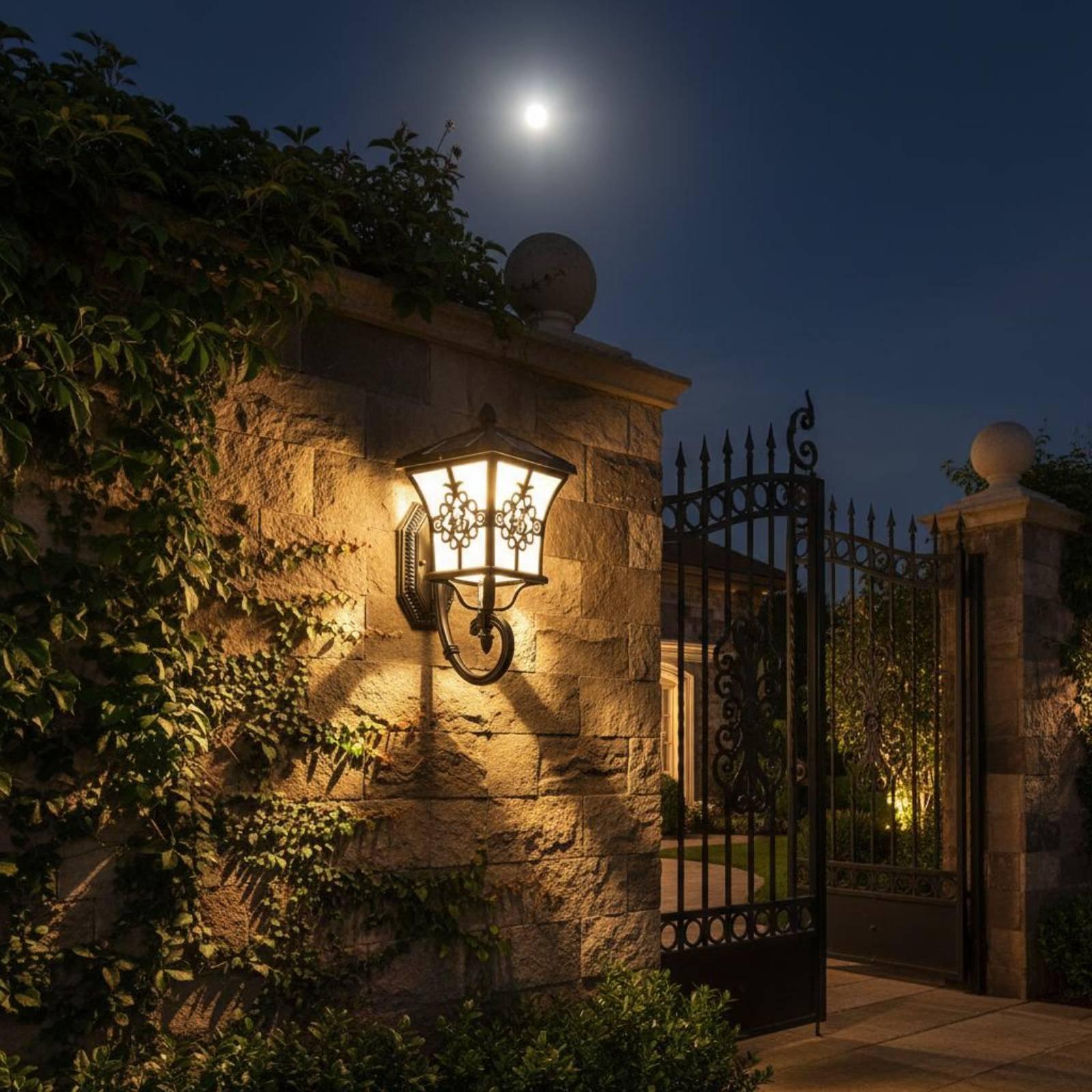 태양광 LED 야외 벽등, 우아한 랜턴, 방수 정원등  - Outdoor Lighting For Patio 리뷰 및 가격