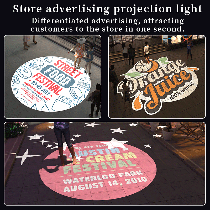 STLF 무료 맞춤형 로고 고보 프로젝터 광고 조명 6 - Outdoor Lighting Logo 리뷰 및 가격