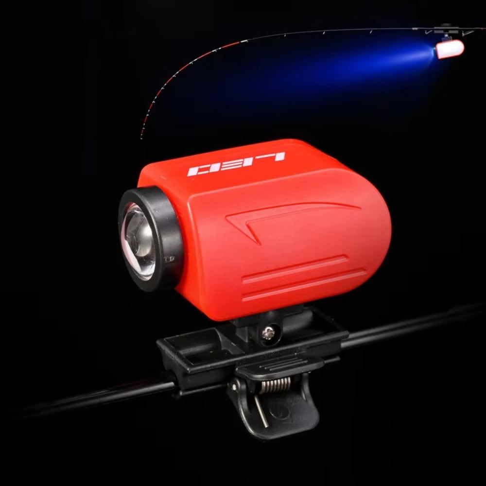 LED 미니 낚싯대 손전등 진동 센서 클램프, 섬세한  - Outdoor Lighting Connectors 리뷰 및 가격