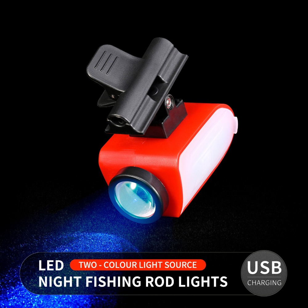 LED 미니 낚싯대 손전등 진동 센서 클램프, 섬세한  - Outdoor Lighting Connectors 리뷰 및 가격