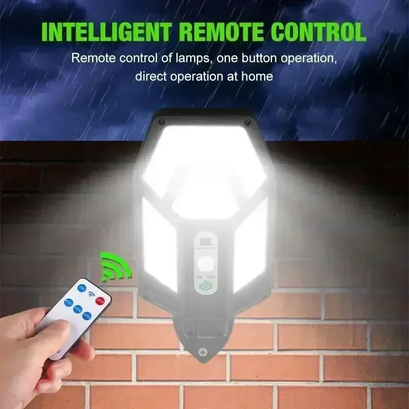 12000LM 강력한 태양광 벽등 리모컨 포함 실외 I - Outdoor Lighting For Gazebo 리뷰 및 가격