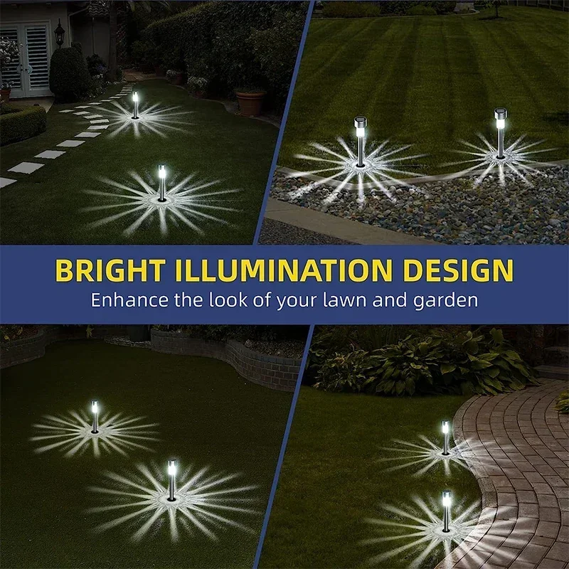 태양 야외 조명 정원 램프 태양 전원 방수 풍경 경로  - Outdoor Lighting For Gazebo 리뷰 및 가격