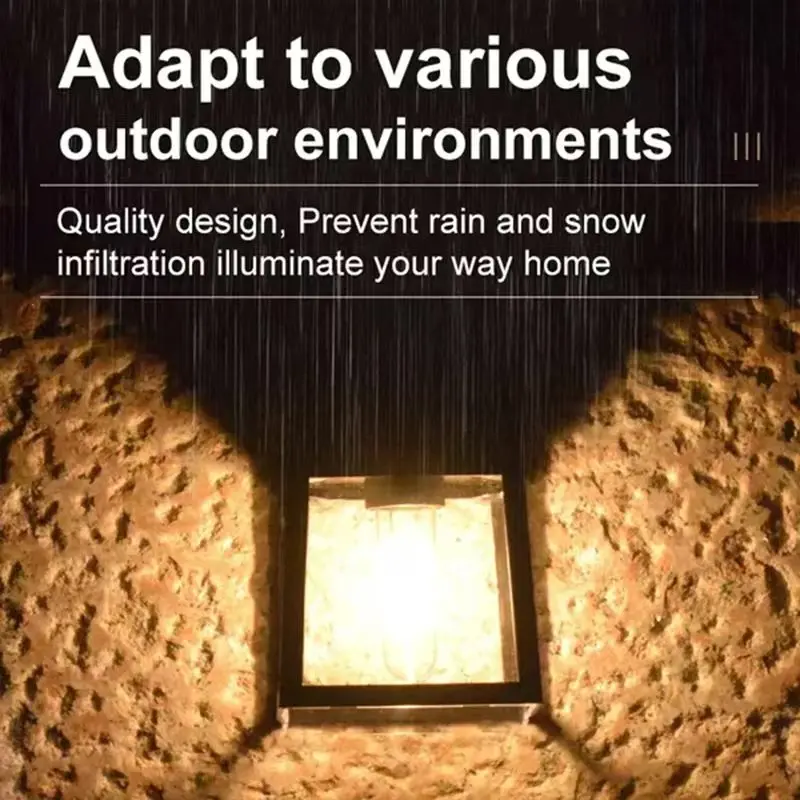 야외 태양광 텅스텐 벽등, 모션 센서 내장, IP65  - Outdoor Lighting Deck 리뷰 및 가격