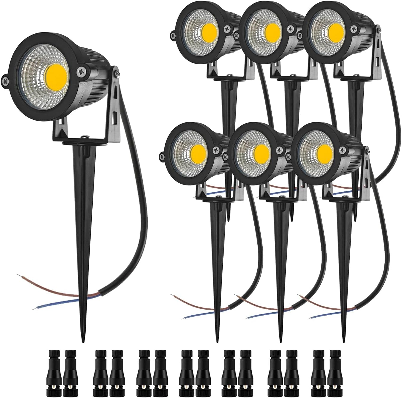 10팩 LED 조경등 3W 6W 12V 저전압 커넥터  - Outdoor Lighting Voltage 리뷰 및 가격