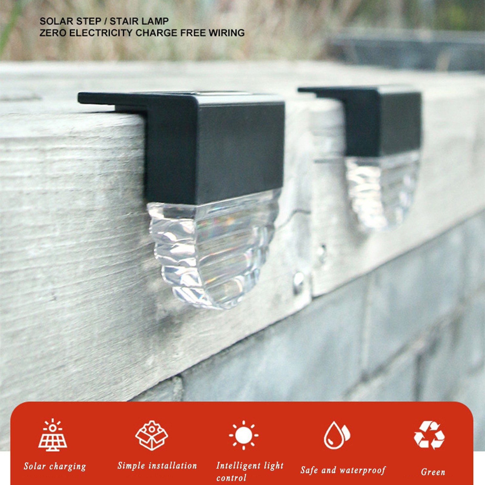 야외용 태양광 방수 LED 조명 태양광 울타리 조명 인 - Outdoor Lighting Deck 리뷰 및 가격