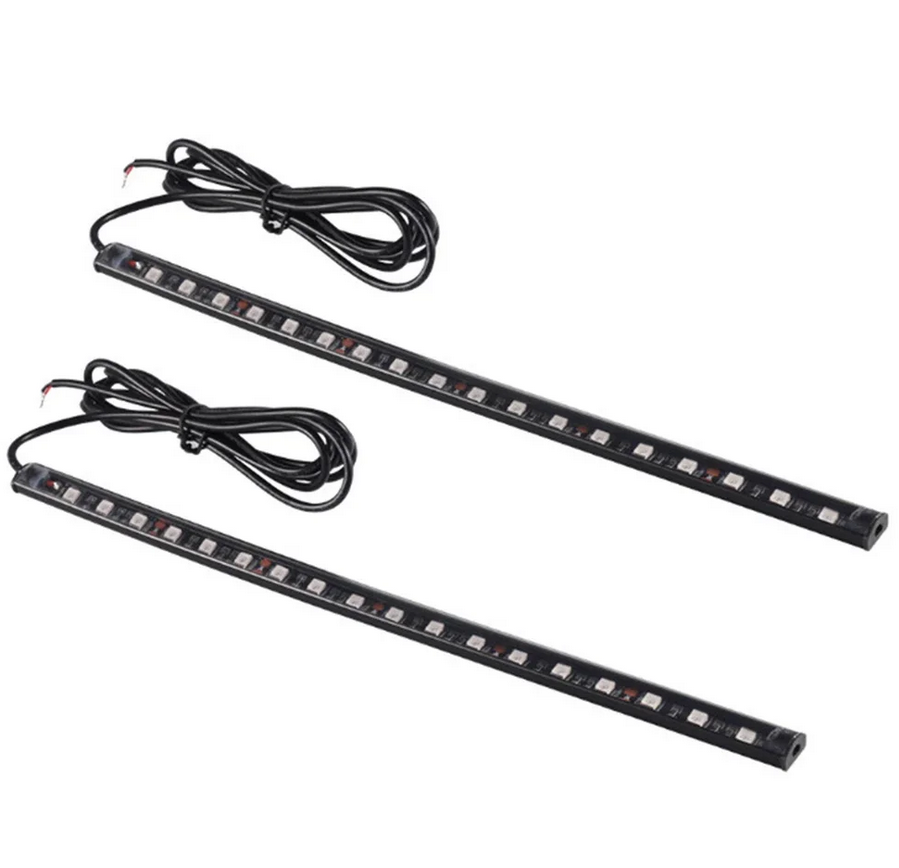 2Pcs 30cm 12V LED 스트립 빛 방수 빨간색 - Outdoor Lighting Deck 리뷰 및 가격
