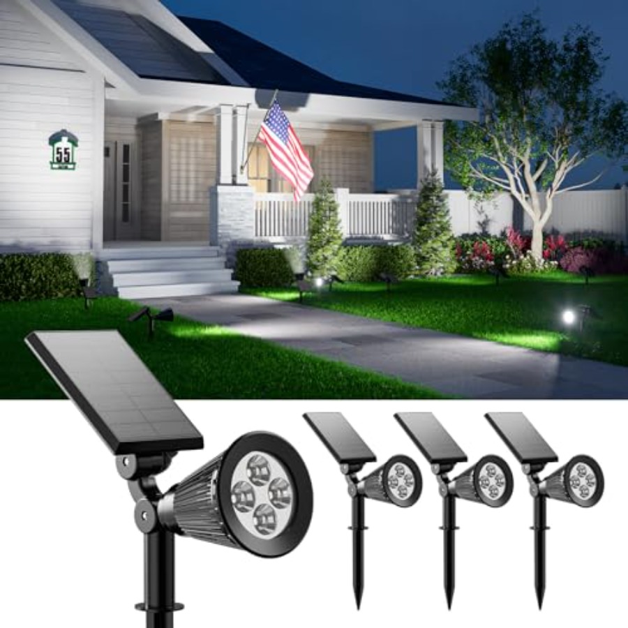 태양광 스포트라이트, 야외 방수, 나무, 조각상, 꽃, - Outdoor Lighting Waterproof 리뷰 및 가격
