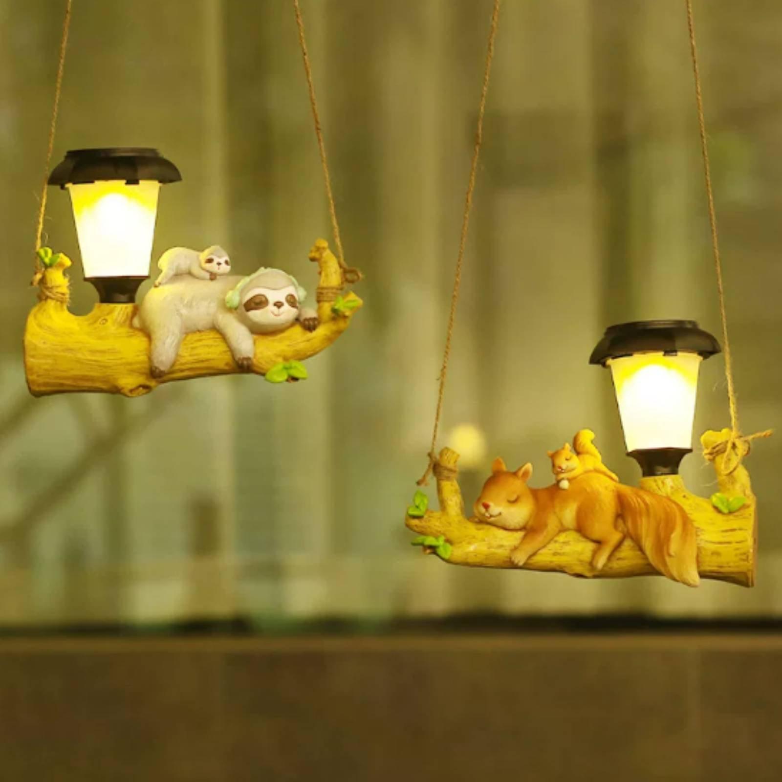 레진 태양광 야외 걸이형 조명 동물 모티브 방수 정원  - Outdoor Lighting For Patio 리뷰 및 가격