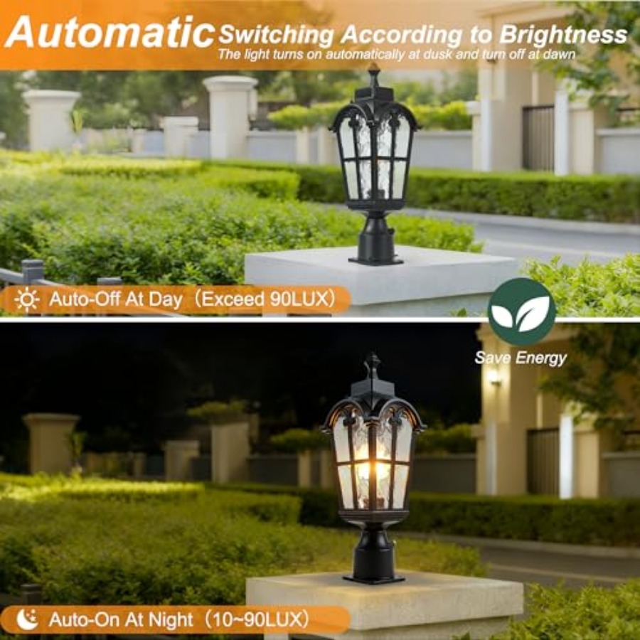 센서 야외 기둥 조명 방수 기둥 조명기구 전면 도어용  - Outdoor Lighting Waterproof 리뷰 및 가격