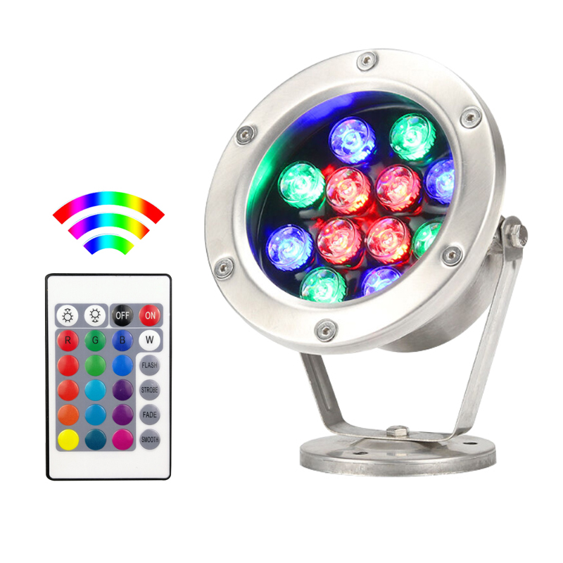 RGB LED 수중 조명 연못 잠수정 야간 램프, 야외 - Pond Light Submersible 리뷰 및 가격