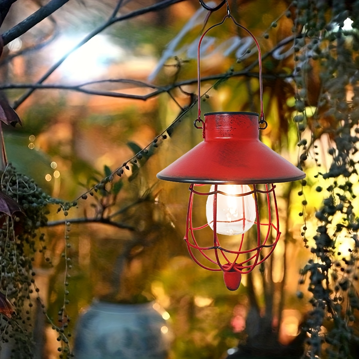 태양광 랜턴 야외 걸이 조명, 금속 태양광 걸이 조명, - Outdoor Lighting Vintage 리뷰 및 가격