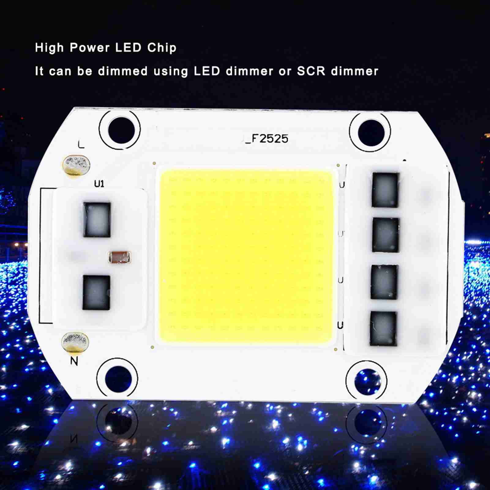 LED 칩 COB LED 칩 100W 220V 차가운  - Outdoor Lighting Voltage 리뷰 및 가격