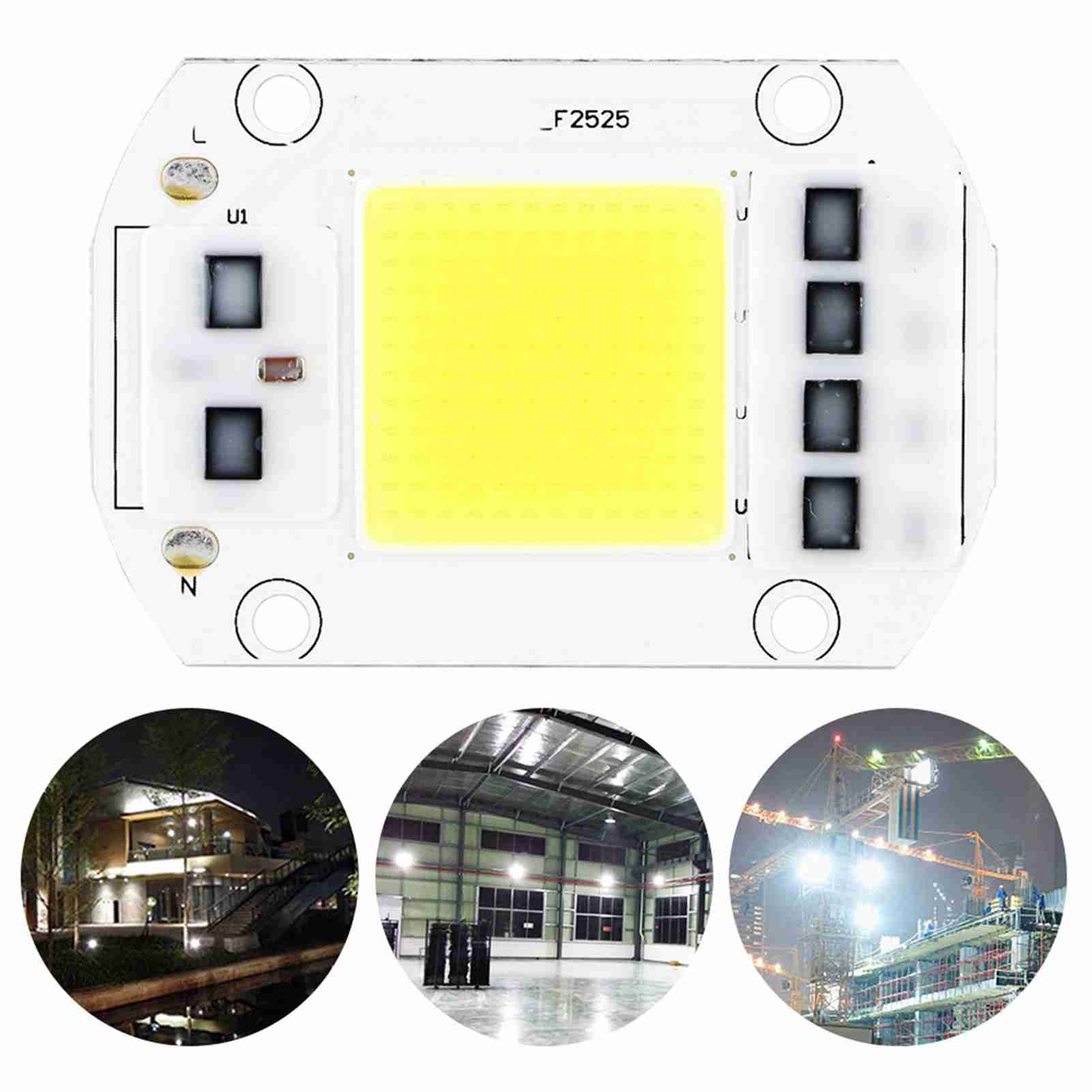 LED 칩 COB LED 칩 100W 220V 차가운  - Outdoor Lighting Voltage 리뷰 및 가격