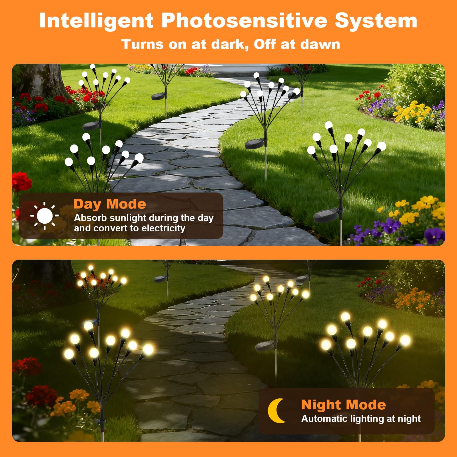 태양광 정원 장식 조명 마당 파티오 통로 장식용 송풍에 - Outdoor Lighting Pathway 리뷰 및 가격