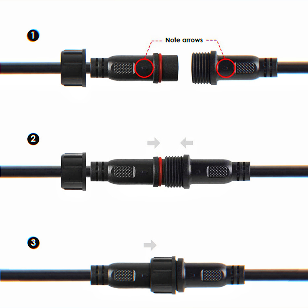 2pin DC LED 케이블 1 미터 연장 케이블 남성 - Outdoor Lighting Connectors 리뷰 및 가격