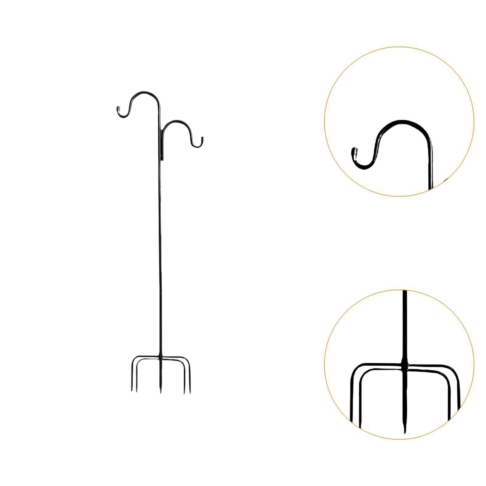 셰퍼드 훅 블랙 야외용 새 먹이통 폴대 - 태양광 조명 - Outdoor Lighting Pole 리뷰 및 가격