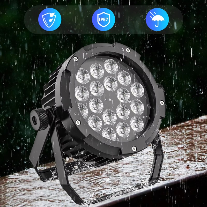 4개 18X10W IP65 방수 파라이트 RGBW UV - Outdoor Lighting Waterproof 리뷰 및 가격