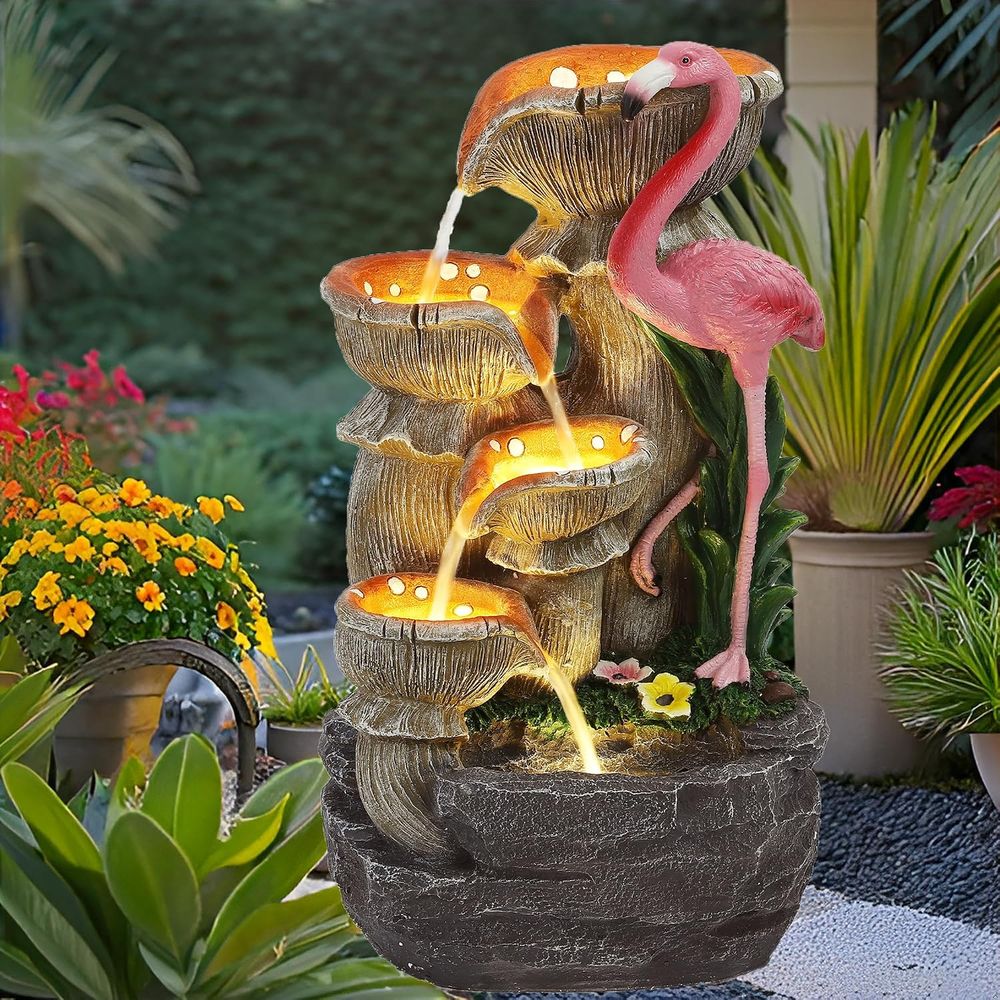 5단 실내외 워터 피처, 정원, 데크, 뒷마당, 파티오 - Outdoor Lighting Deck 리뷰 및 가격