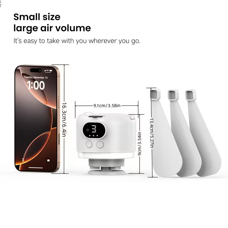 10400Mah 충전식 휴대용 천장 선풍기, 3가지 풍 - Outdoor Lighting Remote Control 리뷰 및 가격