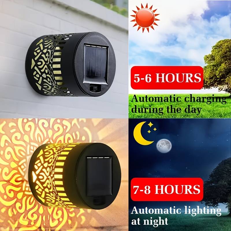 2팩 태양광 정원등 IP65 등급 내구성 있는 금속 야 - Outdoor Lighting Deck 리뷰 및 가격